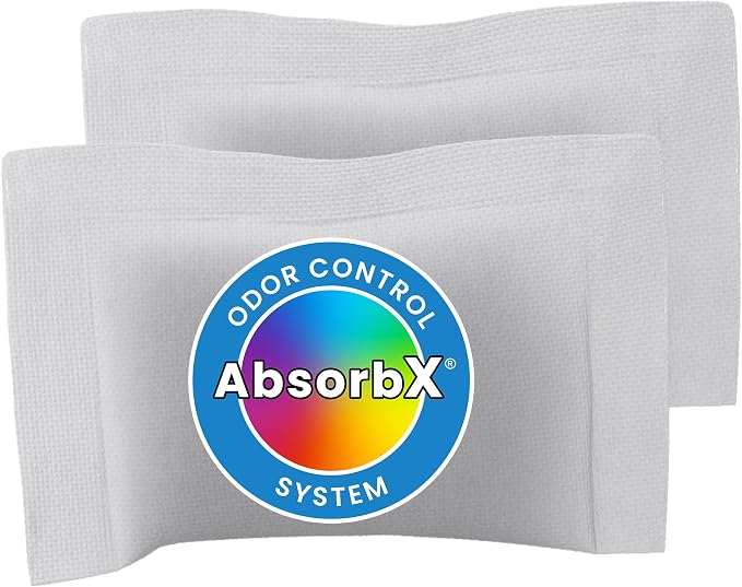iTouchless 2-Pack AbsorbX Odor Filter Deodorizers, Absorbs Trash Odors by iTouchless