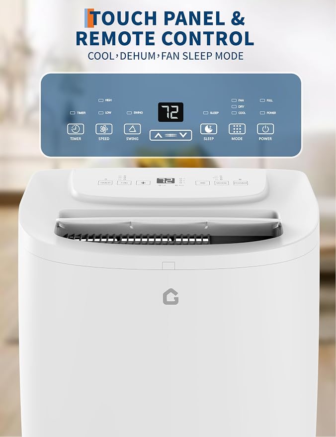 14, 000 BTU Portable Air Conditioner, 3 in-1 Portable AC Unit - Image 4