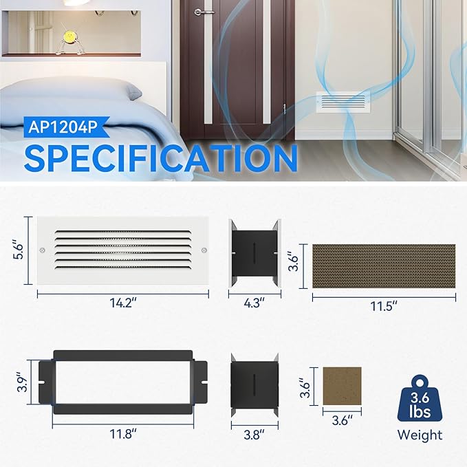 Wall Return Air Pathway Kit - Image 5