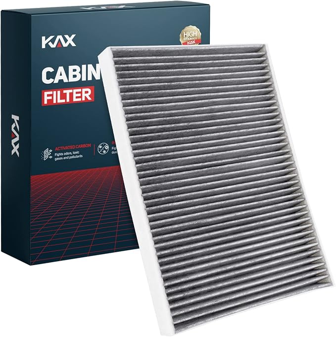 KAX HEPA Cabin Air Filter with Activated Carbon, CF12211 Replacement by KAX