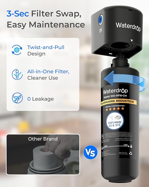 Waterdrop 10UB-CM 6 Months Under Sink Water Filter - Image 8