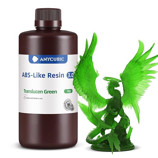 ANYCUBIC ABS-Like Resin 3.0, Upgraded 14K 3D Printer Resin by ANYCUBIC
