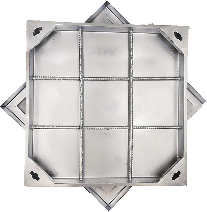 C Class 20x20 Invisible Stainless Steel Manhole Cover and Frame by DuuMuut