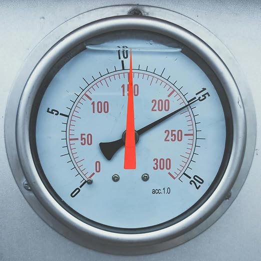 GLEAVI Reflective Waterproof Pressure Gauge Indicator Stickers 100-Pack - Image 7