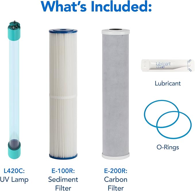 Kind Water Whole House Replacement Filter Set – Sediment, Carbon Block - Image 5