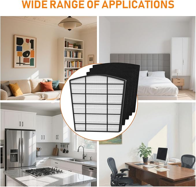 HP800 HEPA Replacement Filter Set Compatible - Image 7