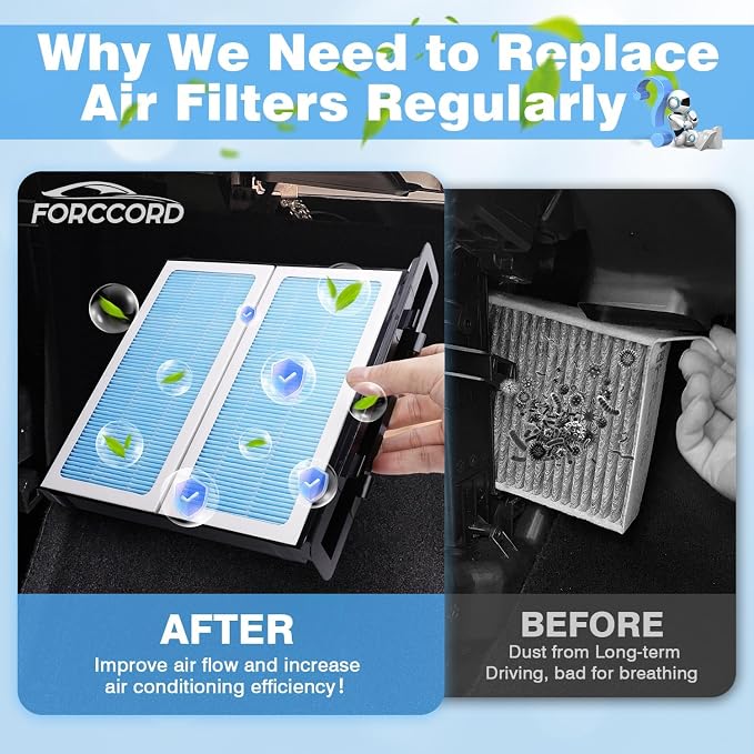 2-Pack HEPA Cabin Air Filter Fits - Image 6