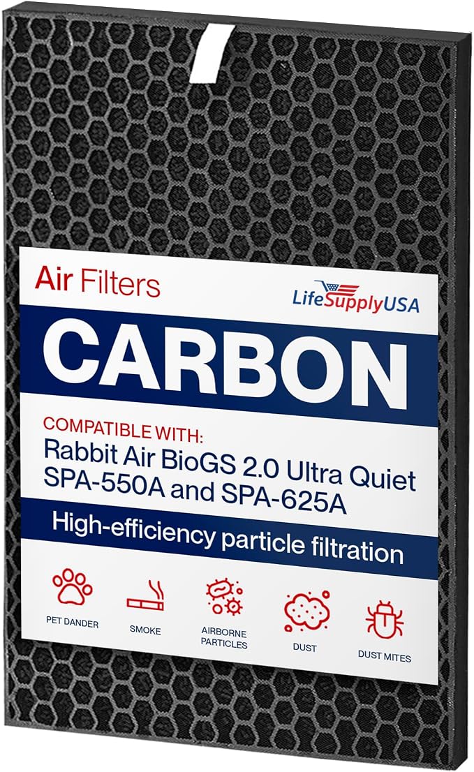Carbon Pre-Filter Replacement Compatible by LifeSupplyUSA