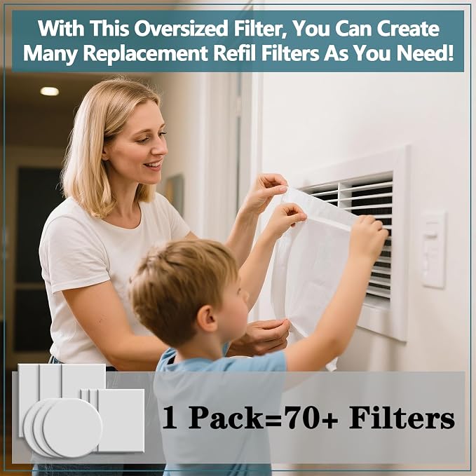 MERV 13 Filter Material, 23 Ft² Cut to Fit Air Filter Material - Image 5