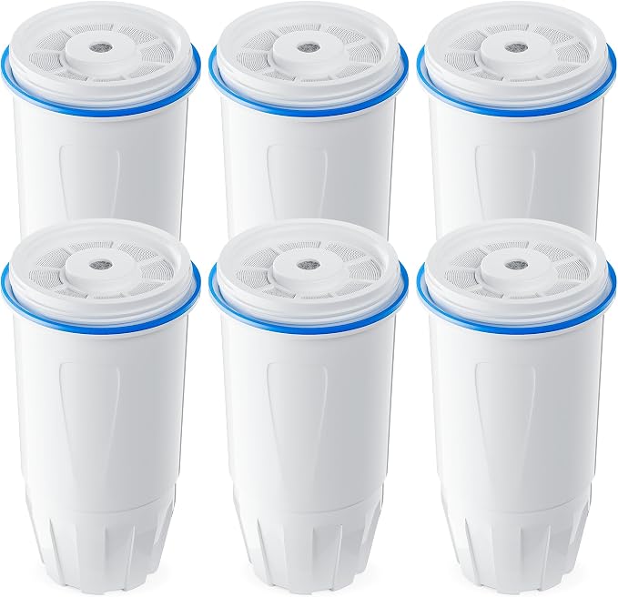 BOGDA 6 Pack Water Filter Replacement Zero, 5-Stage Compatible by BOGDA