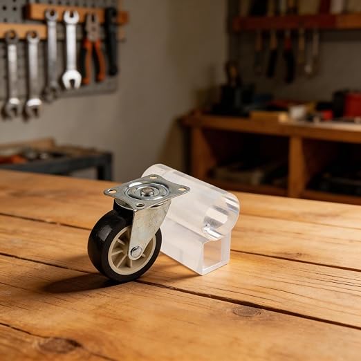 Set Of 4 Swivel Casters Polyurethane Wheels Workbenches, Tool Chests, And - Image 6