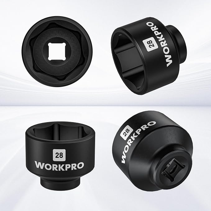WORKPRO 28mm Oil Filter Socket Wrench, Oil Filter Removal Tool, Oil Filter - Image 7