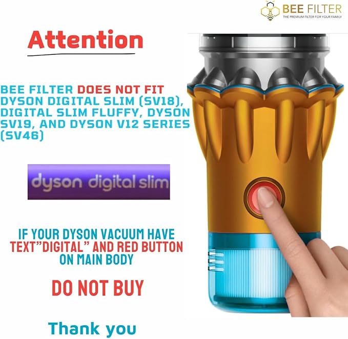 Dyson V15 Filter, V11 Animal, V11 Completed/Absolute, V15 Absolute/Submarine - Image 2