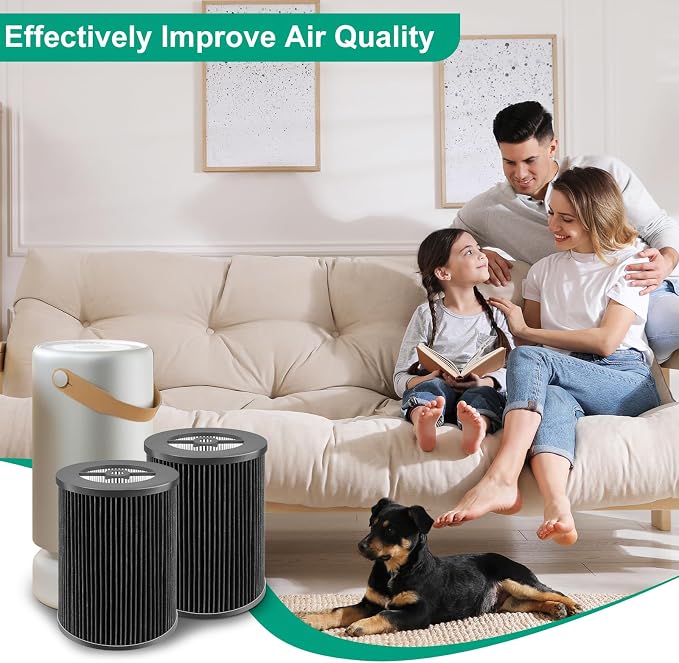 2 Pack Air Pro PECO-HEPA Filters Replacement Compatible - Image 6