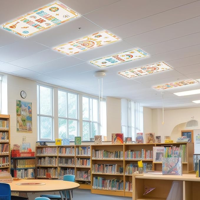 8 Pcs Fluorescent Light Covers - Image 5