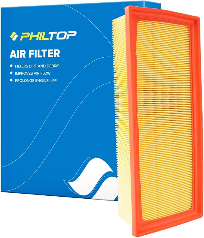 PHILTOP Engine Air Filter, CA10522 Compatible by PHILTOP