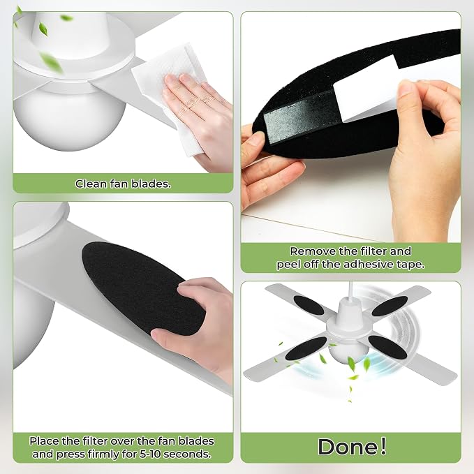 Ceiling Fan Filters for Blades - Image 3
