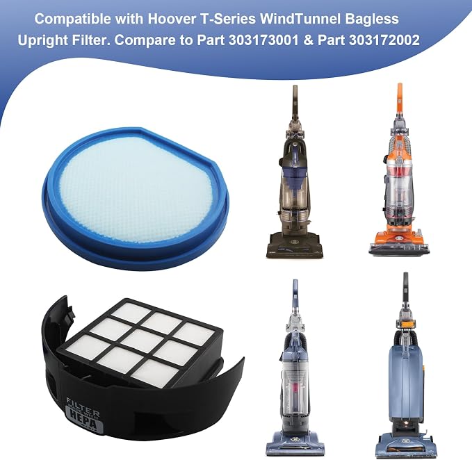 Filter Kit Fit for Hoover T-Series and WindTunnel Bagless Upright T-Series - Image 6