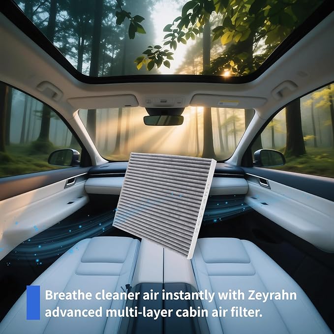 Cabin & Engine Air Filter Kit for 2019-2025 Chevrolet Silverado 1500, GMC - Image 5