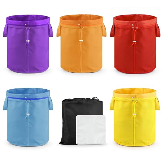 5 Gallon Filter Bag, 5 Pack Mesh Filter Bags by Koalafast