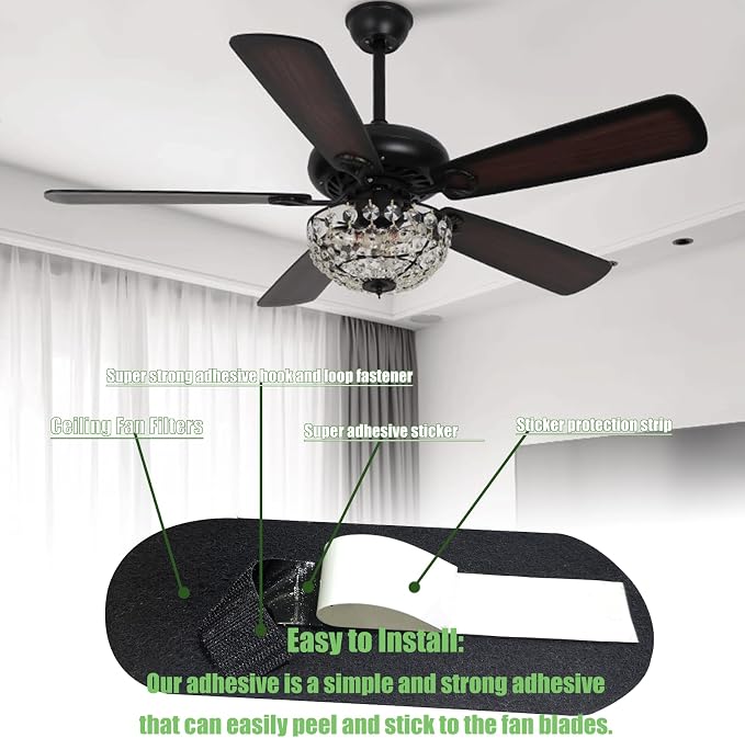 16 Pack Ceiling Fan Filter, Ceiling Fan Filters - Image 6