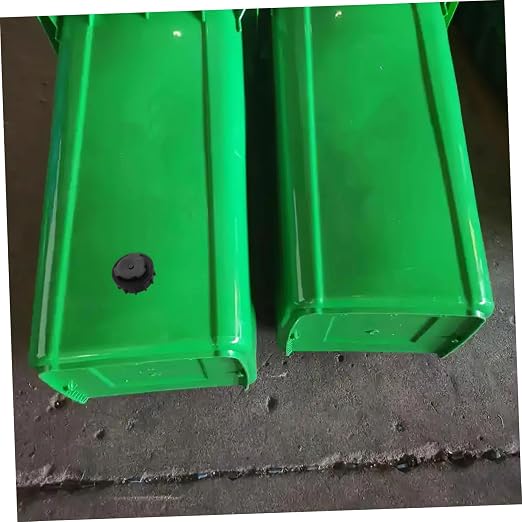 Locking Airtight Trash Can Cover Weatherproof Drain Plug - Image 5