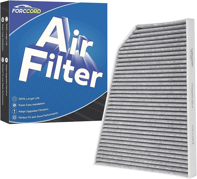 Internal Cabin Air Filter Fits for 2015-2020 Tesla Model X Cabin Filter by Forccord