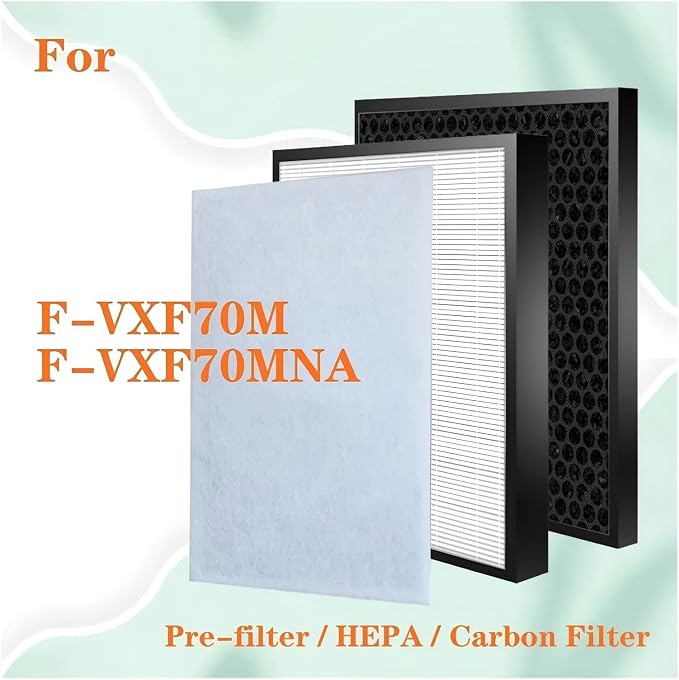 F-ZXFP70Z F-ZXFD70Z Replacement HEPA Filter And Deodorizing Carbon - Image 2