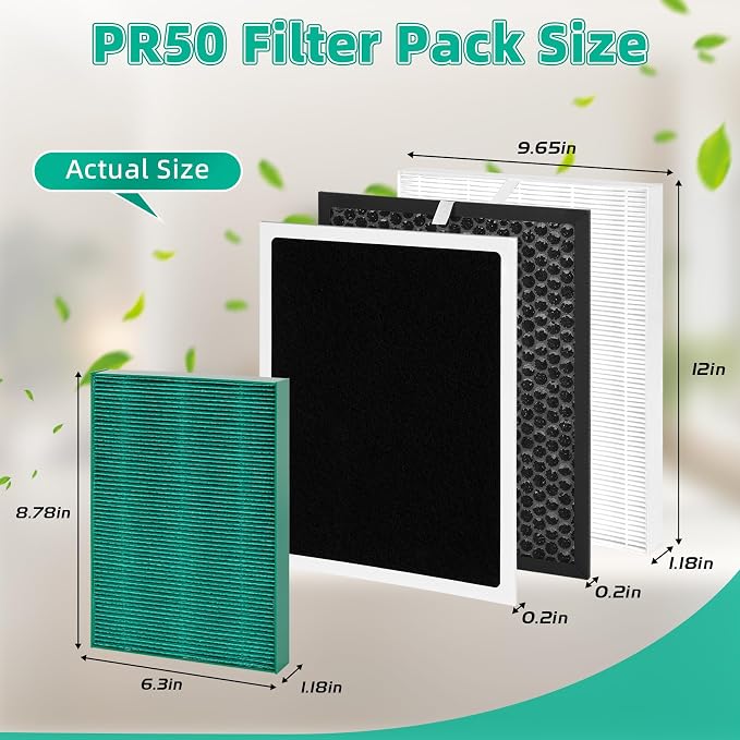 7 Pack PR50 Filter Compatible - Image 2