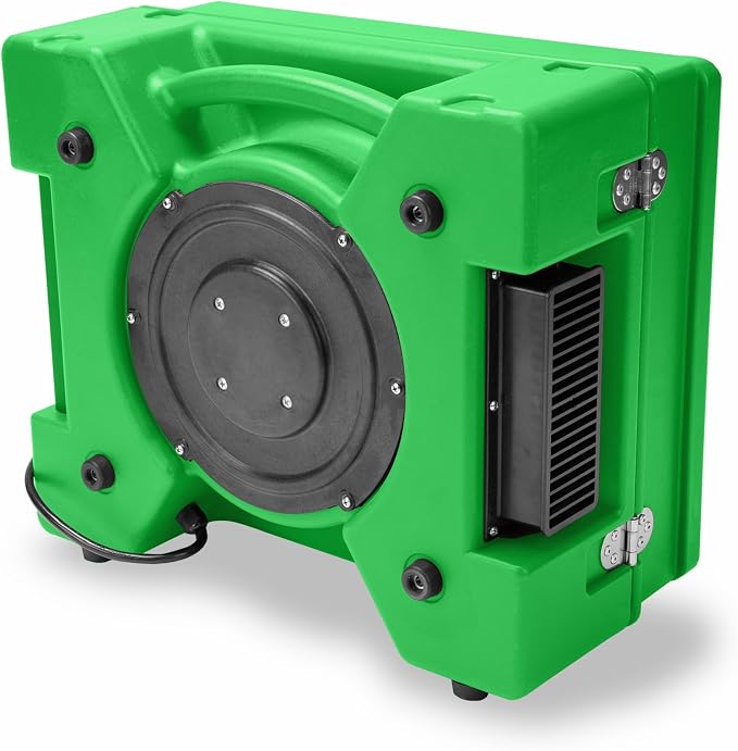 B-Air BA-RA-650-GN 1/3 HP 2.5 Amp HEPA Air Purifier Scrubber - Image 4