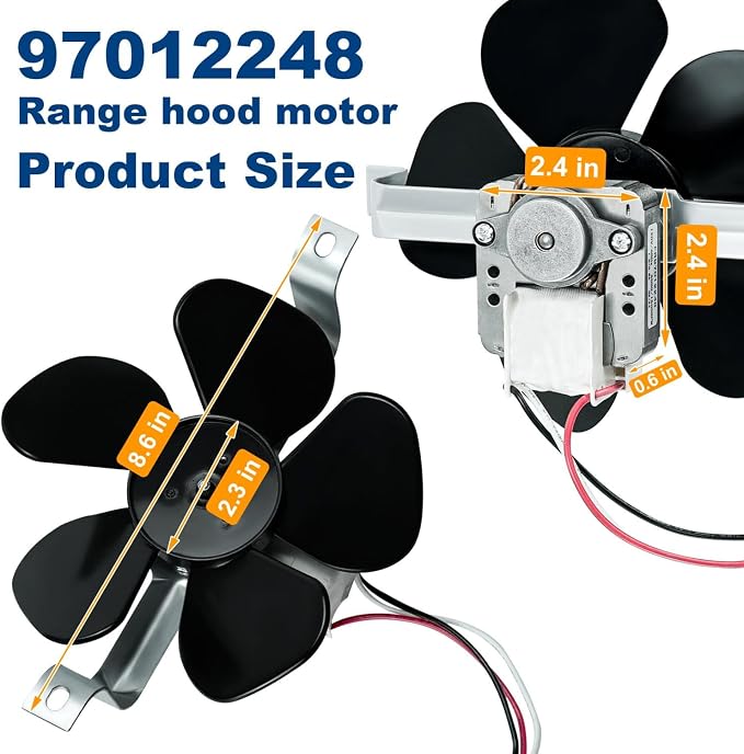 Upgraded Version 97012248 S97012248 Range Hood Fan Motor - Image 2