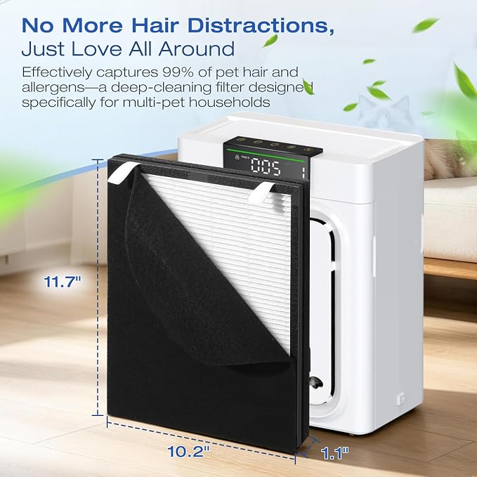4 Pack PP02 Replacement Filter Compatible - Image 6