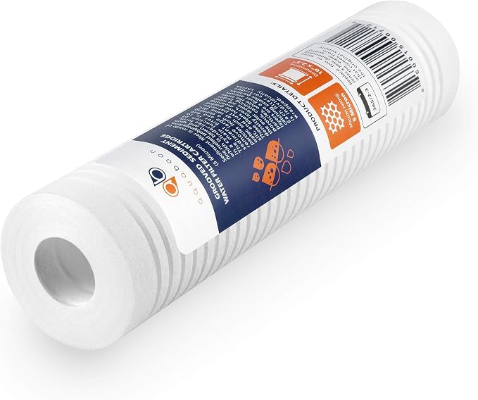 Aquaboon 5 Micron 10 x 2.5 Grooved Sediment Water Filter Replacement - Image 5