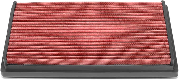 DNA Motoring AFPN-227-RD Clean Air Washable Drop In Panel Air Filter by DNAMOTORING