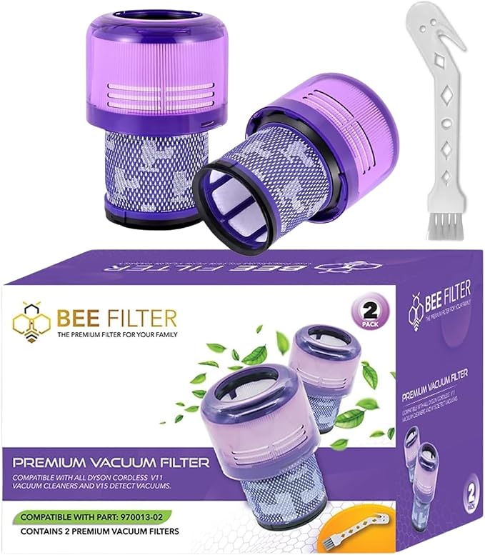 Dyson V15 Filter, V15 Detect Absolute, V15 Submarine, V15 Detect Filter by PremiumVacuumFilterBagsReplacement