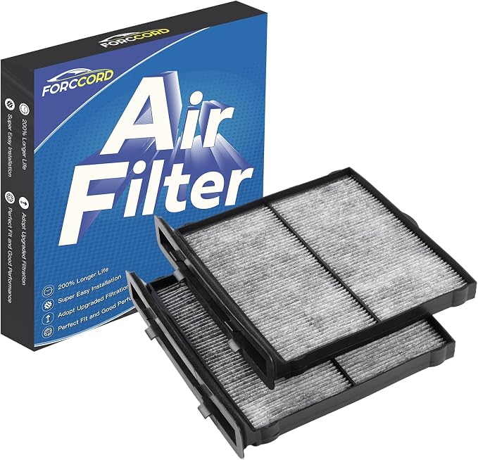 2-pack Cabin Air Filter Fit for 2019-2024 Forester, 2022-2023 2024 2025 2026 by Forccord