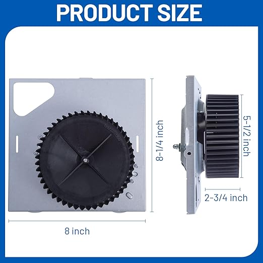 S97015162 Motor Assembly Fit for Broan 678-G 2678F-A, 676-d/2676f-a, - Image 3