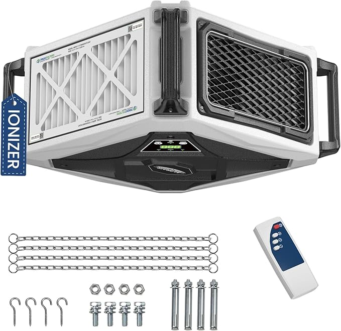 ALORAIR 2 Stage 270° Intake Air Filtration Systems Woodworking Built-In Ionizer by ALORAIRSOLUTIONSINC0J0DC
