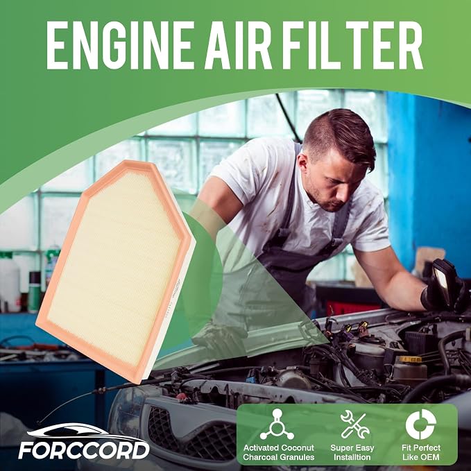 2-Pack Engine Air Filter Fits for BMW F25 F26 Series X3 2011-2017, X4 2015-2018 - Image 2