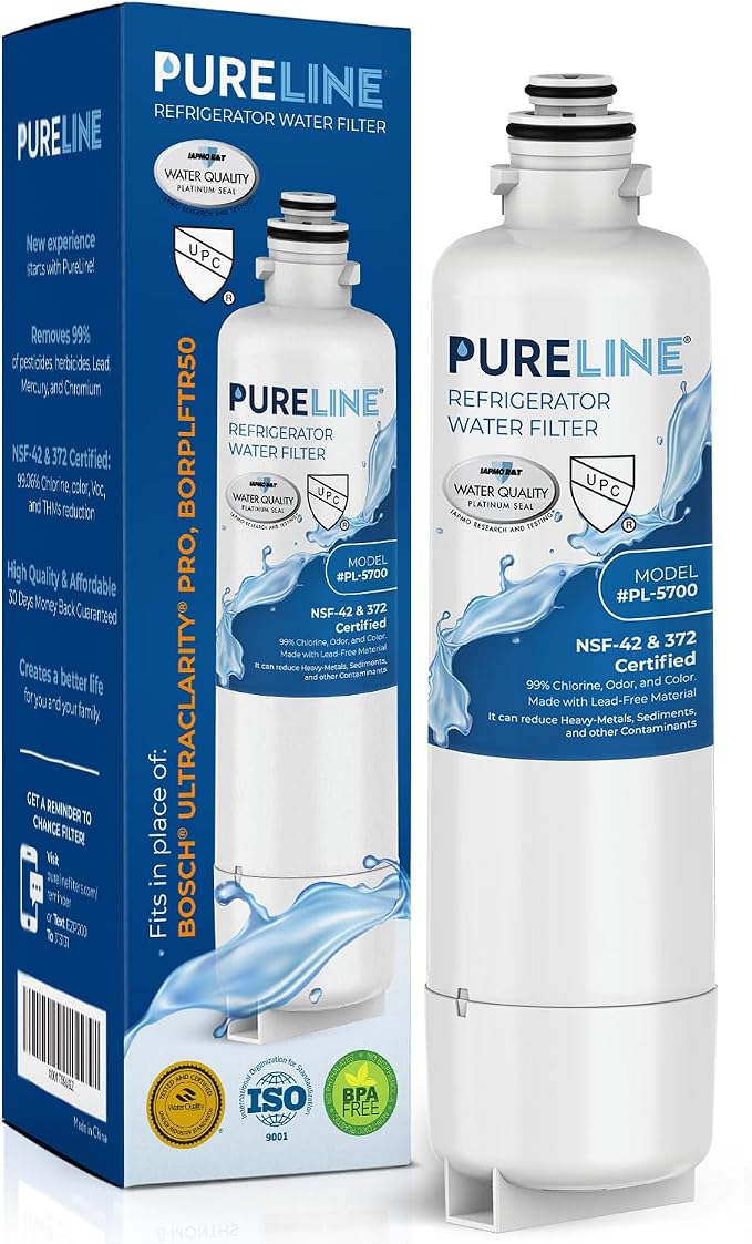 Pureline Replacement for Bosch® Ultra Clarity® Pro Water Filter, BORPLFTR50 by PURELINE