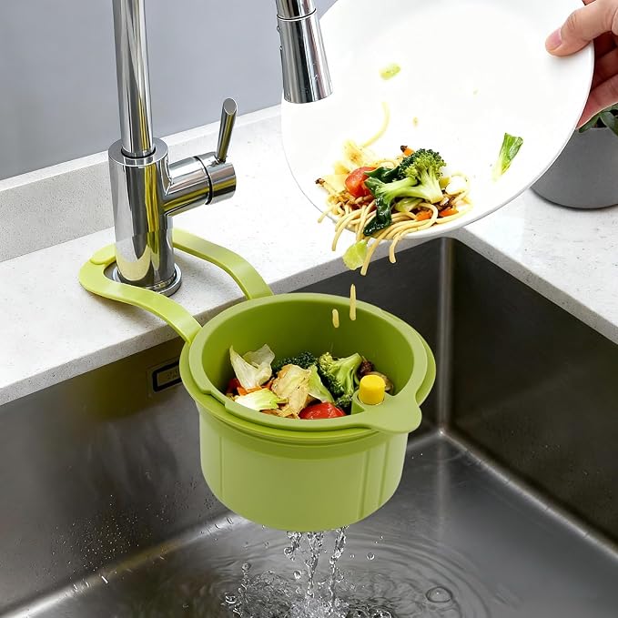 JOMCYDM Kitchen Sink Basket, Faucet Hanging Draining Basket, Kitchen Waste - Image 2