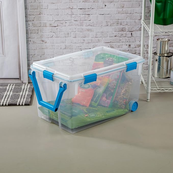 Sterilite 9-Pack Gasket Box, Weather-Resistant Storage Bins - Image 6