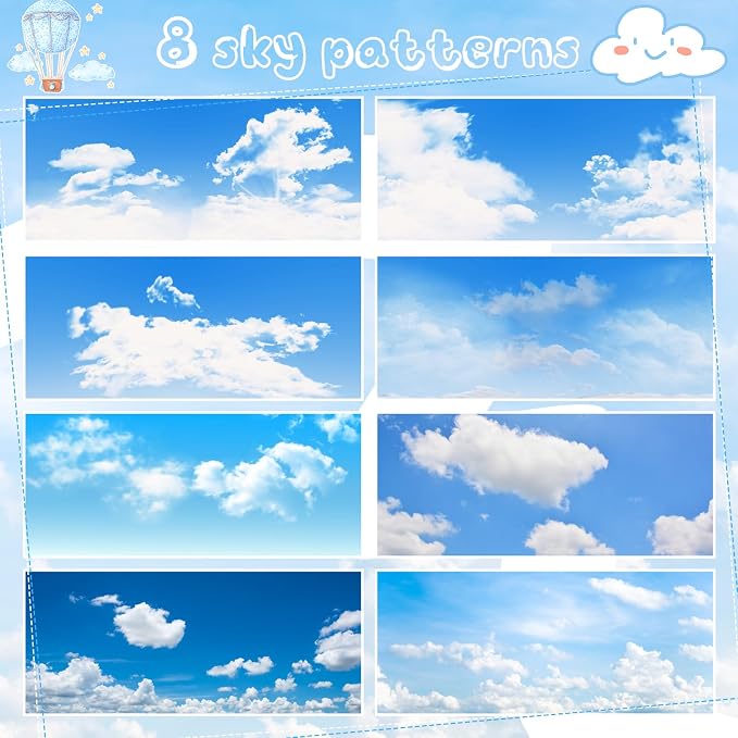 Yahenda 8 Packs Fluorescent Light Covers, 4 x 2 Feet Magnetic Ceiling Lighting - Image 4