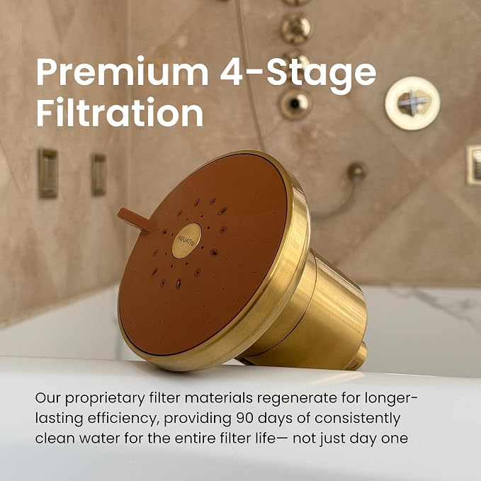 AquaTru Shower - High Pressure Shower Filter Removes Impurities from Hard Water - Image 2