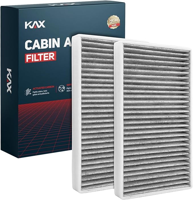 KAX HEPA Cabin Air Filter with Activated Carbon, CF8791A Replacement by KAX