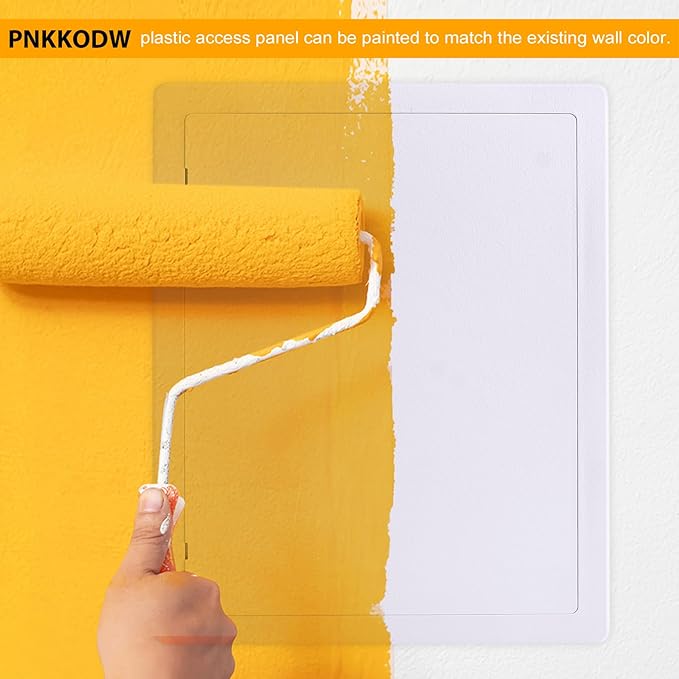Plumbing Access Panel - 12 x 16 Inch Plastic Access Door, Removable Wall & Ceiling Reinforced, Durable White