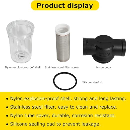 Water Pump Strainer Filter Inlet - Image 6