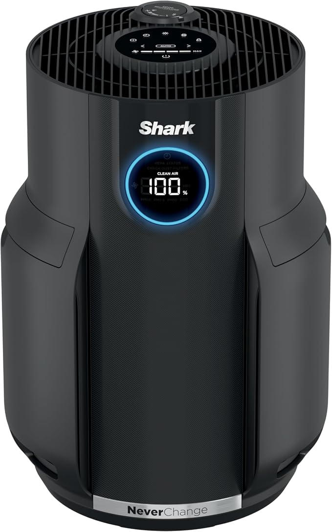 Shark Air Purifier for Home, NeverChange, for Large Room, HEPA-Exceeding Filter by Unknown