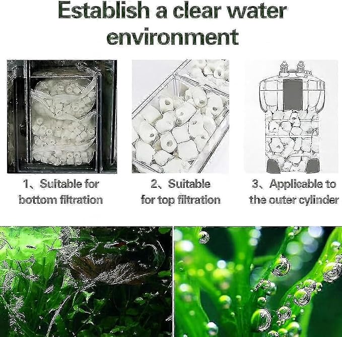 5 lbs Bio Ceramic Rings Aquarium Filter Media - Image 5