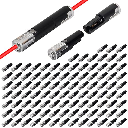 AITRIP 100PCS Single Wire Connector, 1 Wire Plug in Connector - Image 2